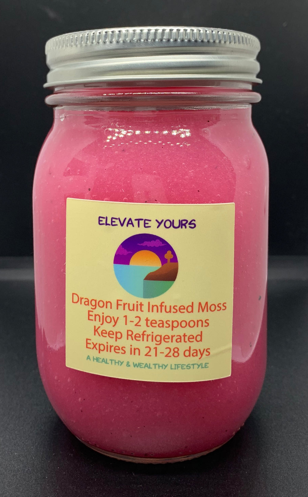 Dragon Fruit Infused Sea Moss