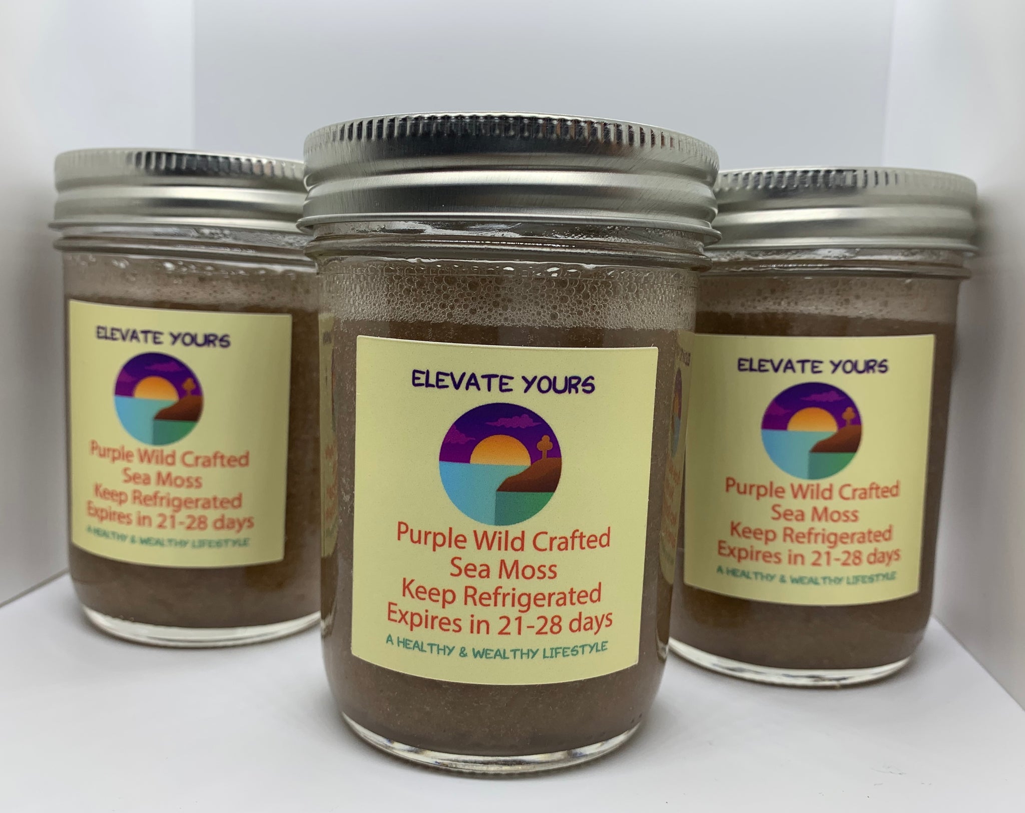 100% Organic Wild crafted Purple Sea Moss