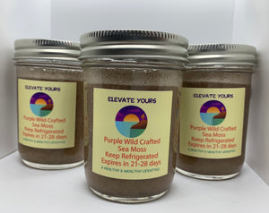 100% Organic Wild crafted Purple Sea Moss