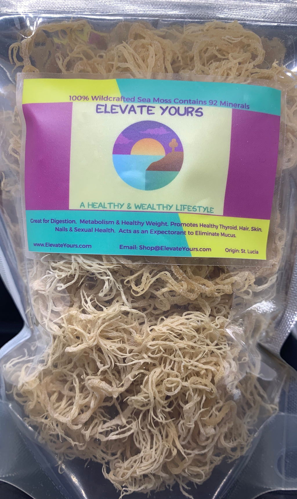 100% WILD CRAFTED SEA MOSS